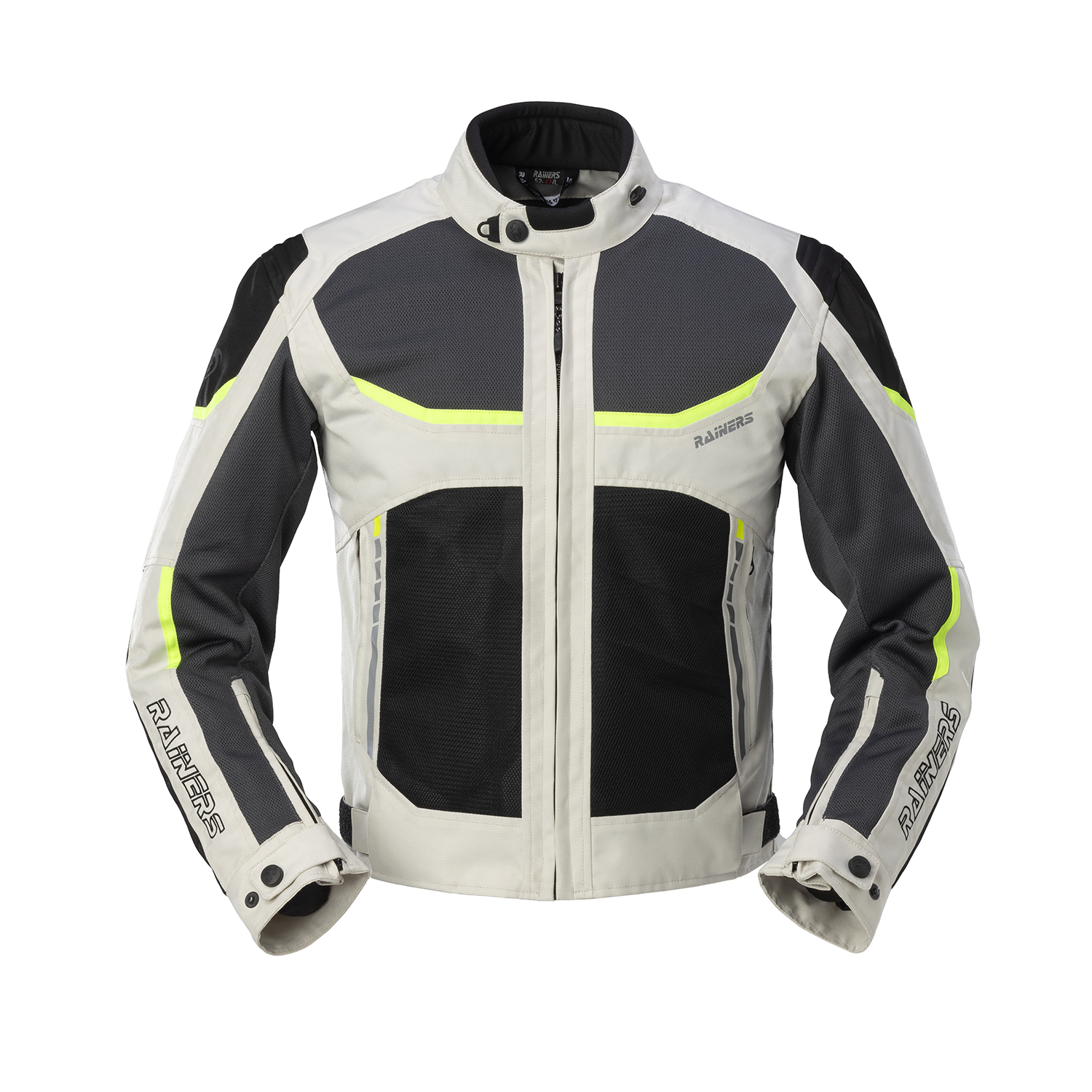 Chaqueta moto verano hombre Rainers modelo JEREZ Gris