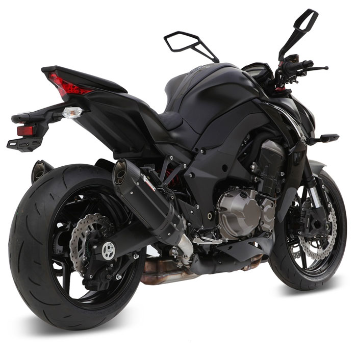 escape mivv doble suono kawasaki z1000 2014-