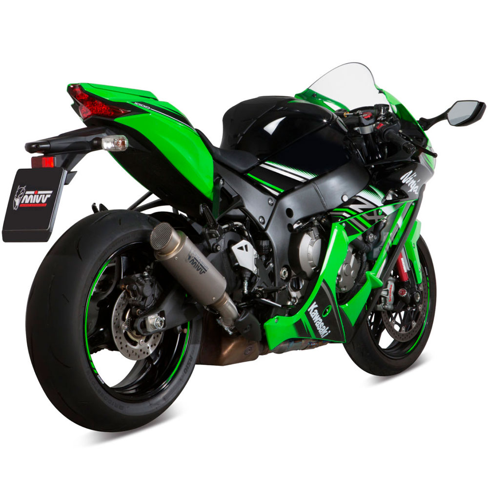 escape mivv gppro titanio kawasaki zx-10 r - rr - se 16-24