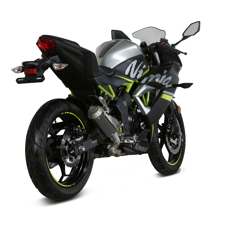 Escape MK3 carbono Kawasaki Z-ninja 125 19-24