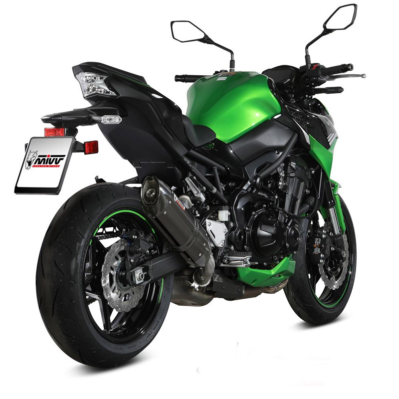 Escape Mivv suono Kawasaki Z900 20-24 negro (full)