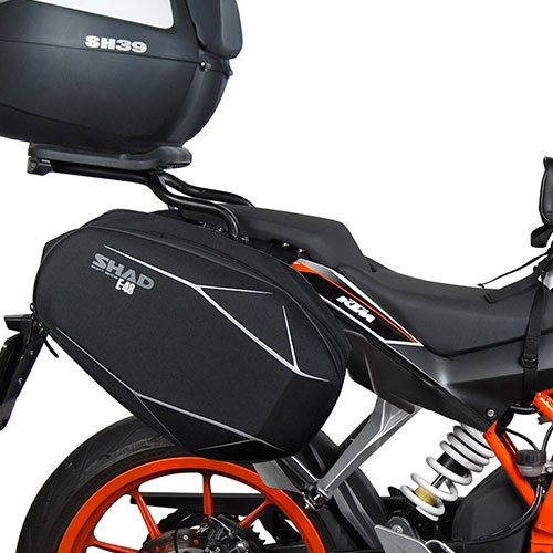 Fijacion Side Bag Holder especifica en moto KTM DUKE 125-250-390 14-16 |  Nilmoto