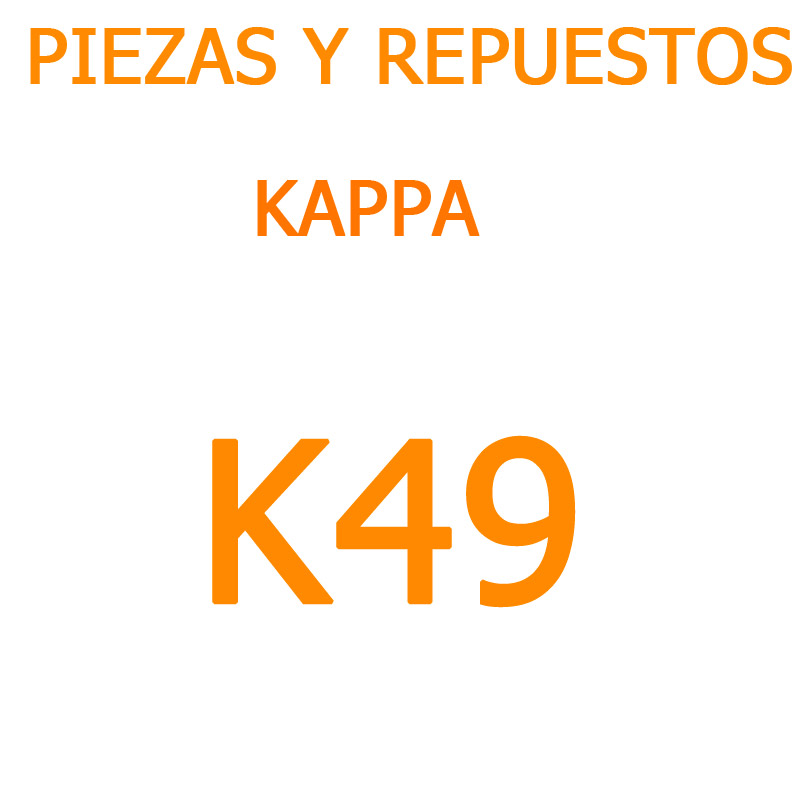 Recambios despiece baul Kappa K49