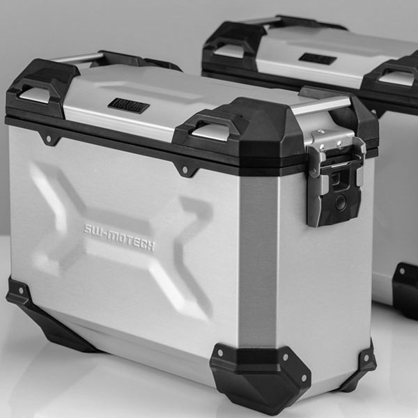 Maletas con soportes SwMotech TRAX ADV XT660Z Tenere 07- Plata | Nilmoto