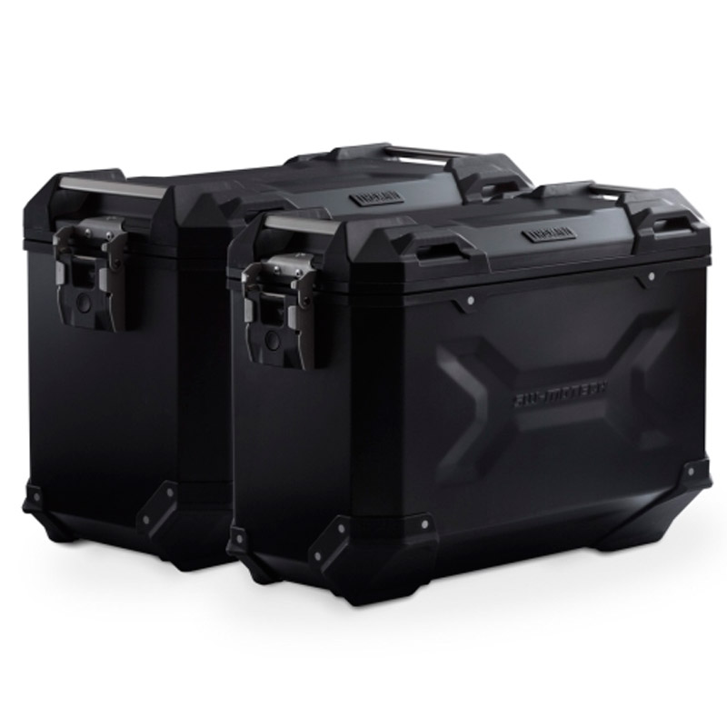 Maletas laterales aluminio Triumph Tiger 800/XC/XR 2011- Color Negro