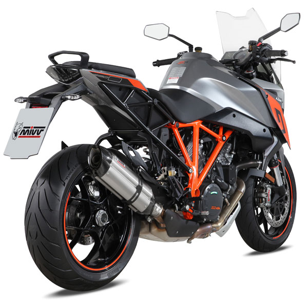 escape mivv sport slip-on suono acero ktm 1290superdukegt 16-24