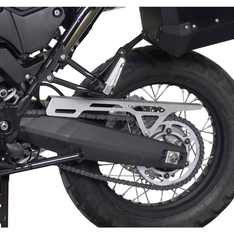 Protector cadena plateado SWMOTECH Yamaha XT660Z Tenere 07 Nilmoto