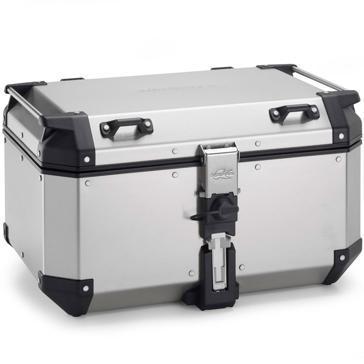 Baul Kappa aluminio KVOYAGER Monokey 58L Aluminio natural