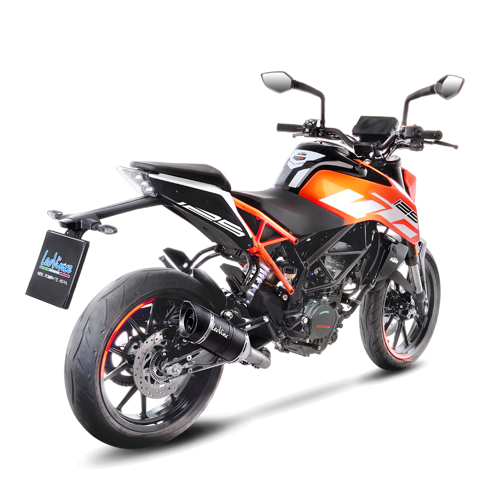 Escape LV Pro Carbono Leovince Ktm Duke 125 390 RC125 390 17 20 Nilmoto