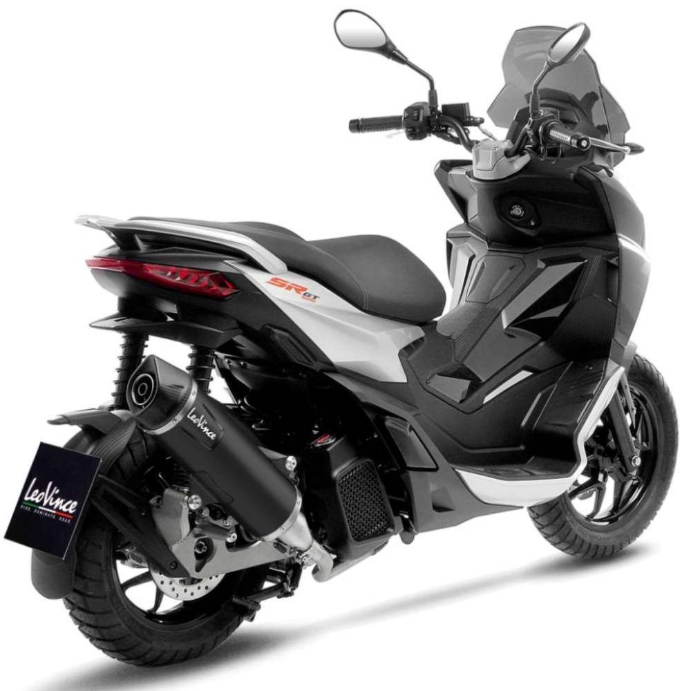 Escape NERO homologado para Aprilia SR GT 125 2022-2024