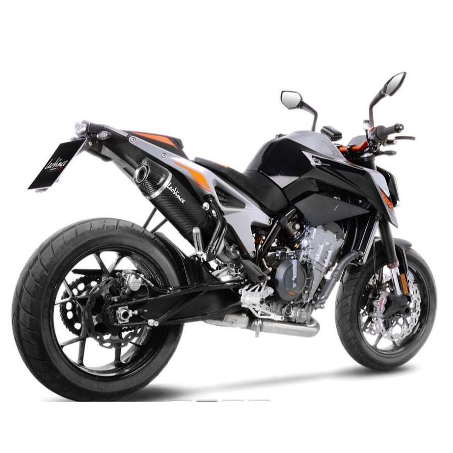 Escape Leovince KTM 890-790 Duke-R 18- LV carbono