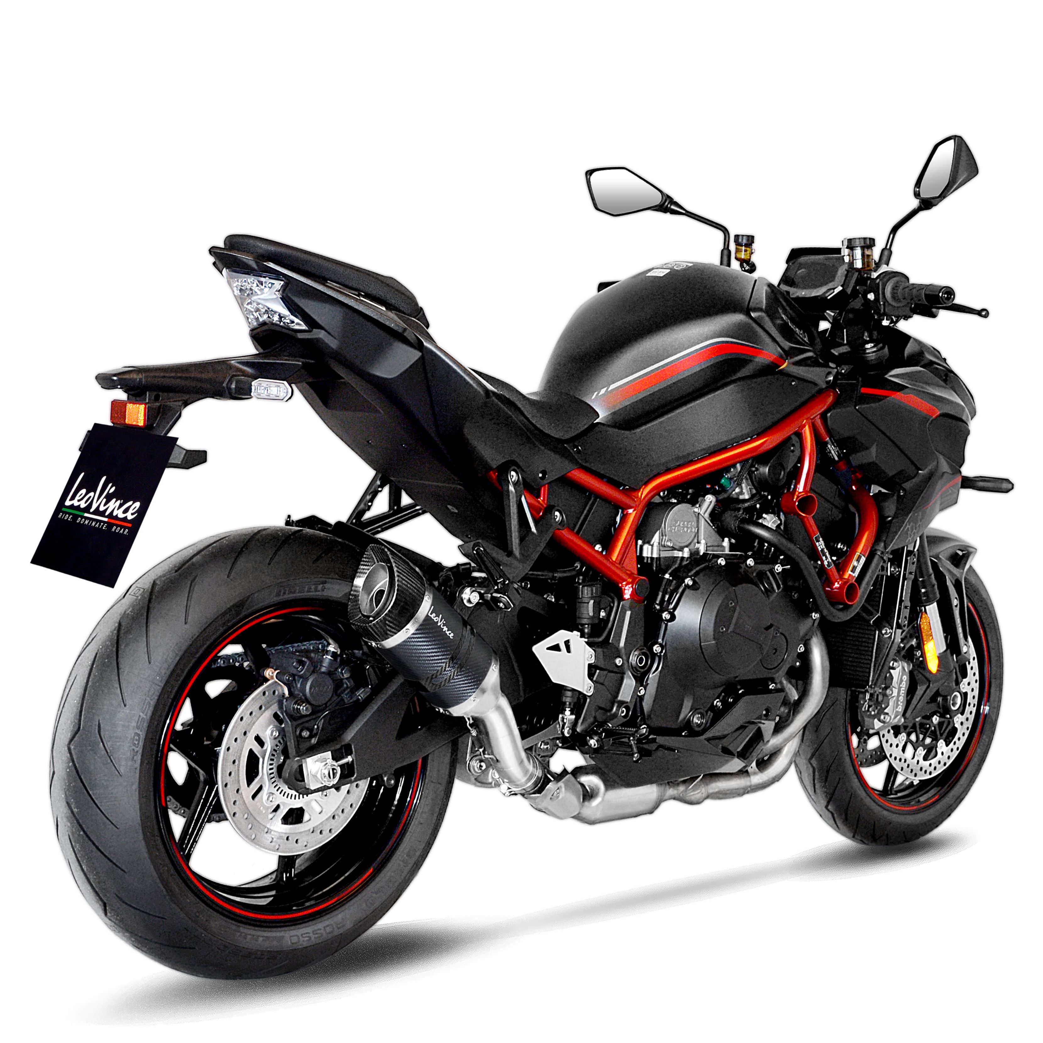 Escape LV PRO fibra de carbono no homologado KAWASAKI Z H2 1000 20-24