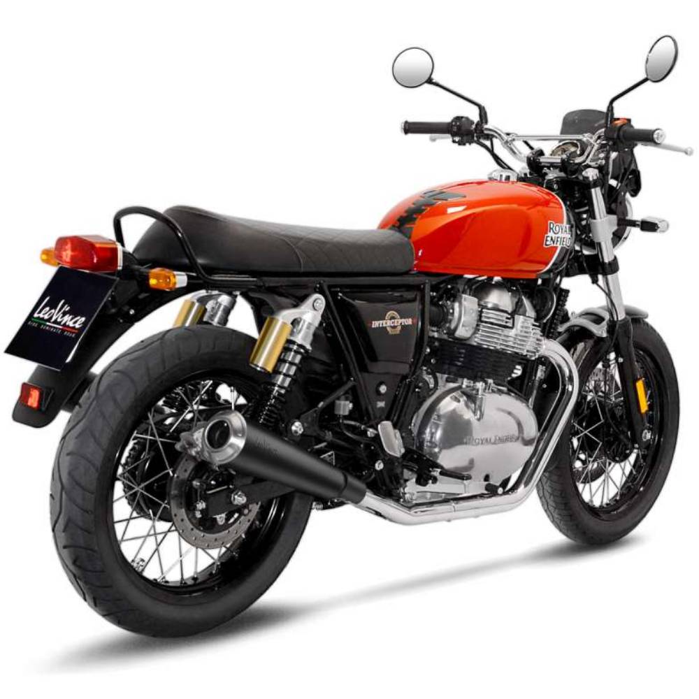 Escape CLASSIC RACER Negro Royal Enfield CONTINENTAL GT 650 / INTERCEPTOR 650 2019-2024