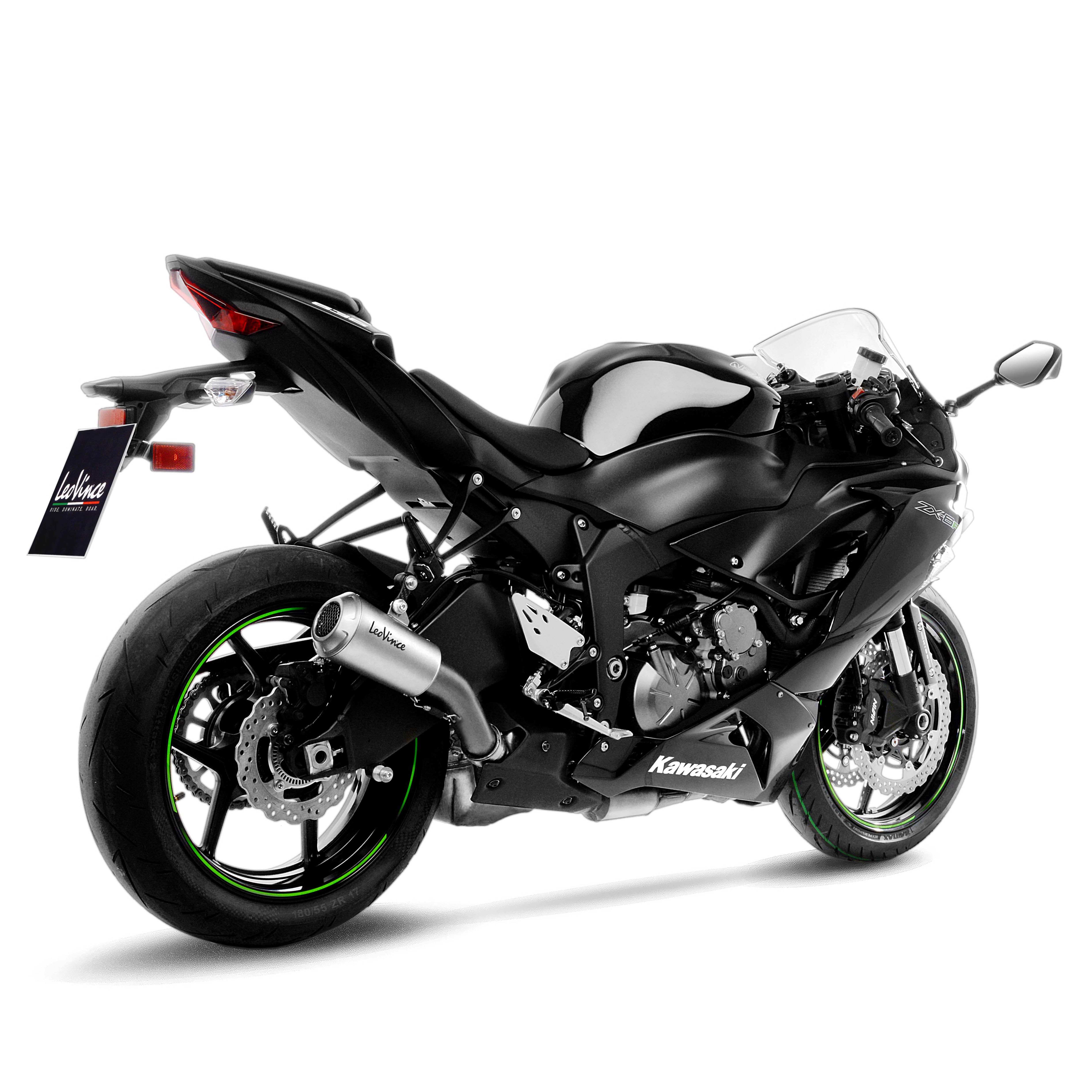 Escape LV-10 no homologado KAWASAKI ZX-6R Ninja 19+