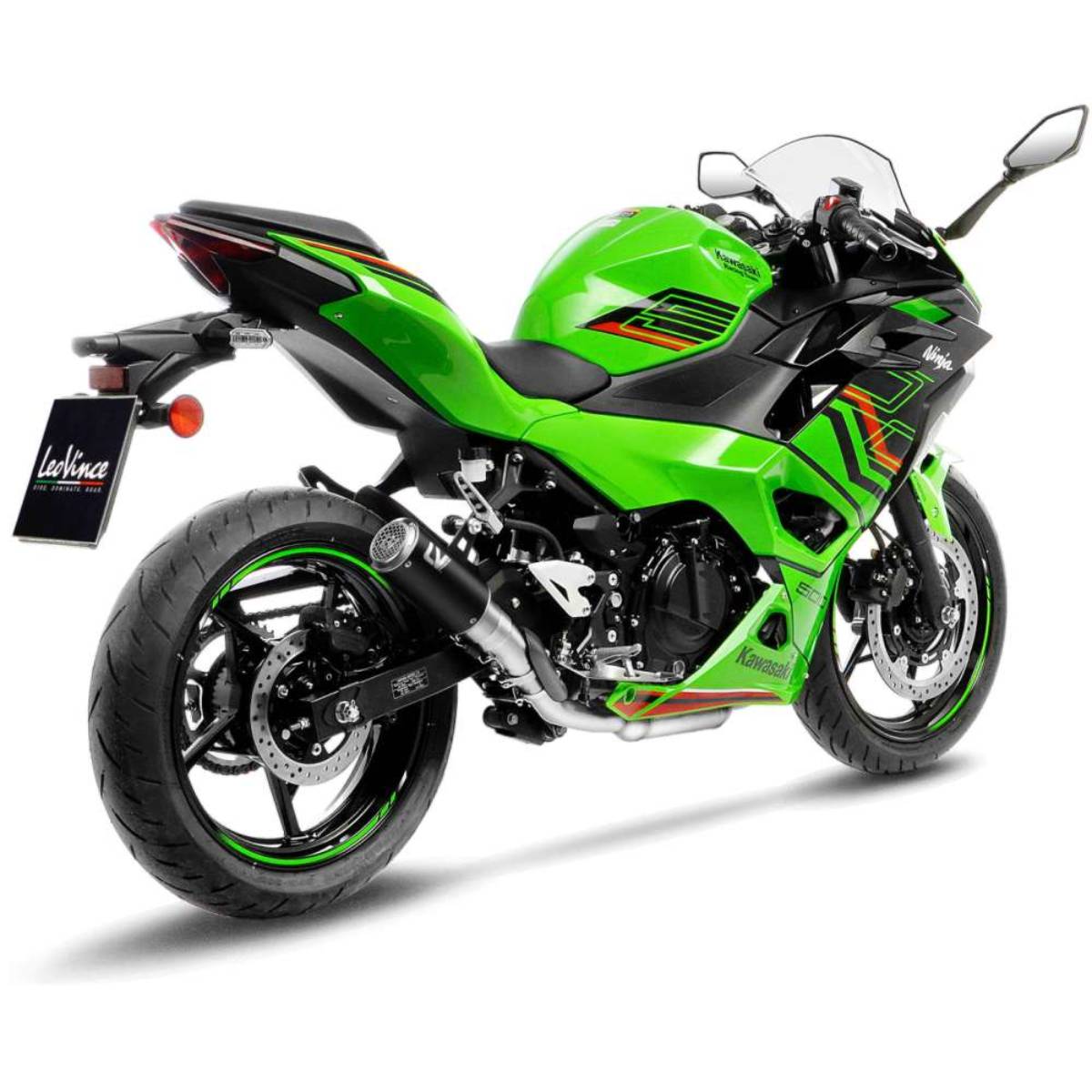 Escape CORSA S BLACK EDITION no homologado KAWASAKI NINJA 400/Z400 500/Z500 2018+