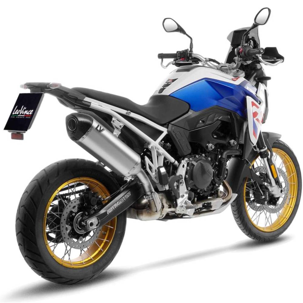 Escape LV14 TITANIO homologado BMW F 750/800/850/900 GS/ADVENTURE 2018+