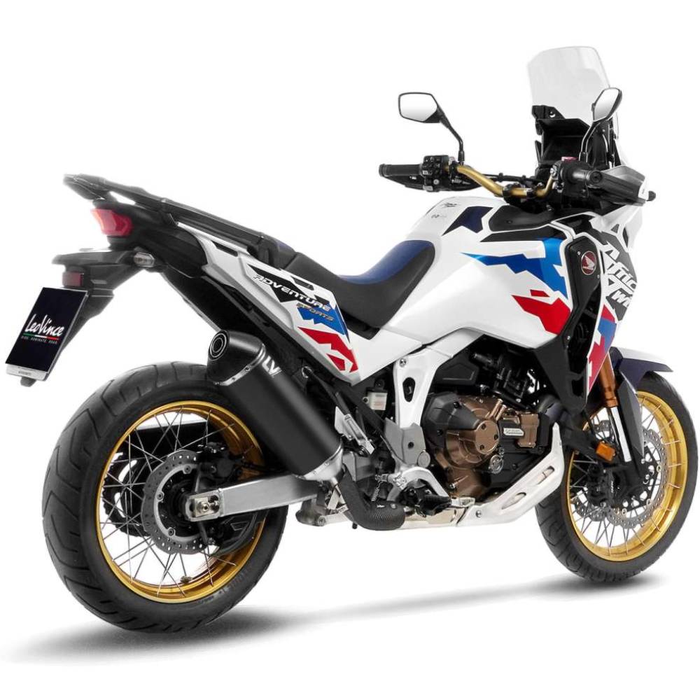 Escape LV14 BLACK EDITION homologado HONDA CRF1100L AFRICA TWIN/ADVENTURE SPORT/DCT 2024+