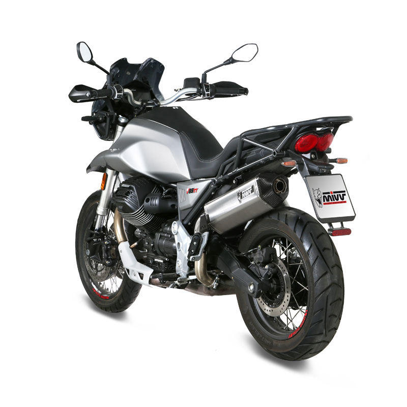 Powerbronze Light Tint Flip/Tall Screen For Moto Guzzi V85TT (2019-2023) – 510mm, Made In UK