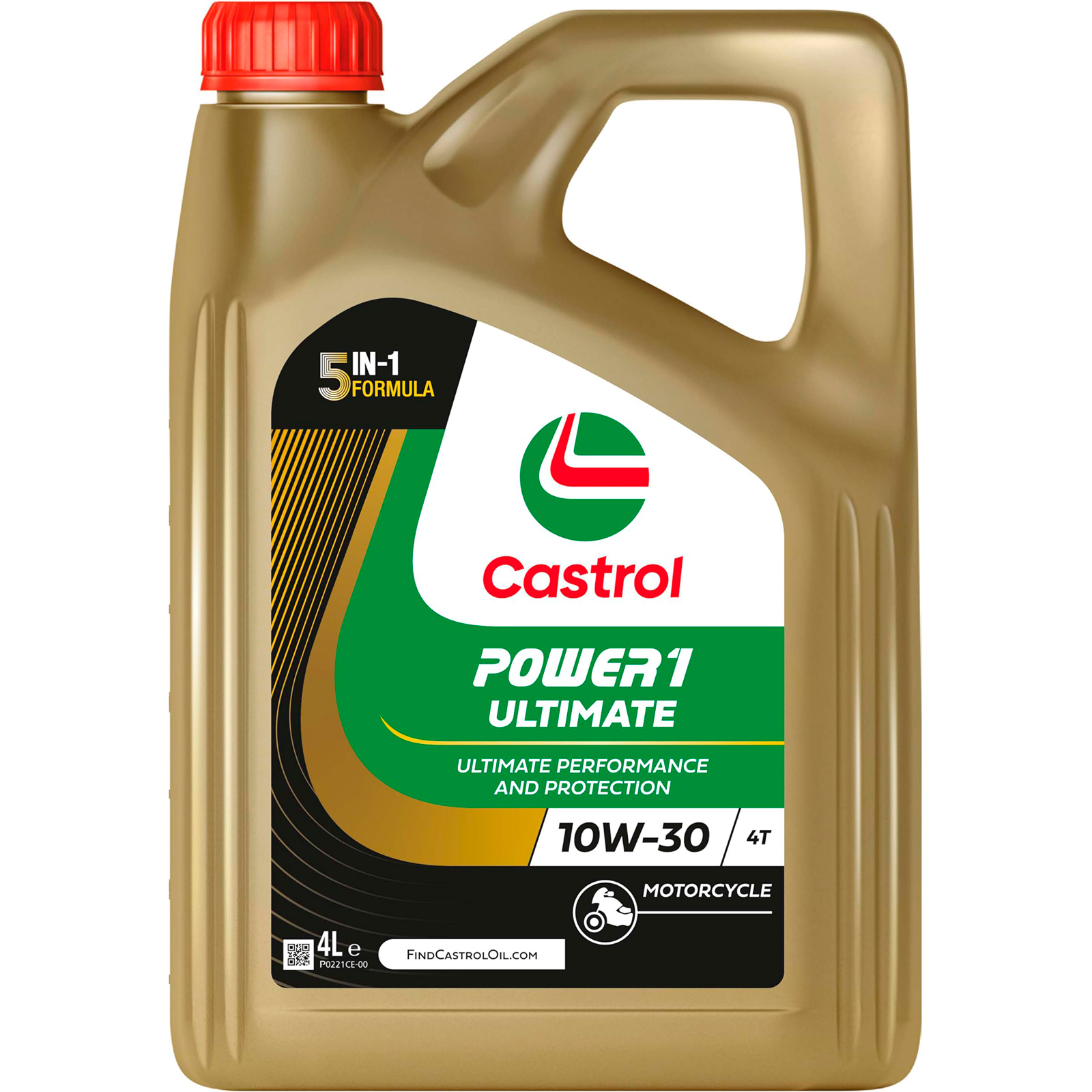Aceite Castrol Power1 Ultimate 10w30 4T 4 litros