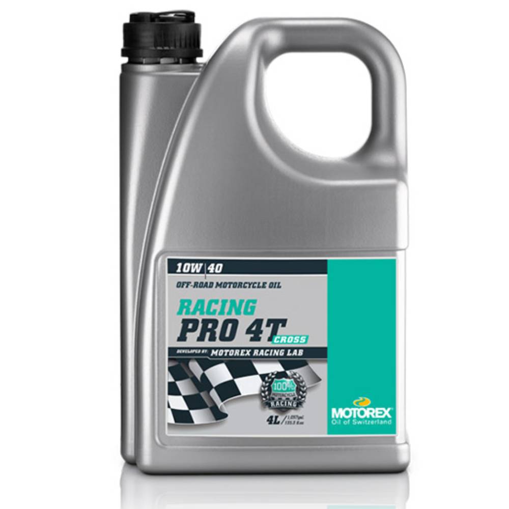 Aceite Motorex Racing Pro 4T 10w40 Cross 4L