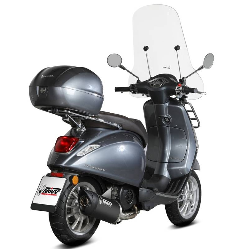 Escape Mivv Mover Negro Piaggio Vespa PRIMAVERA 150 2021+