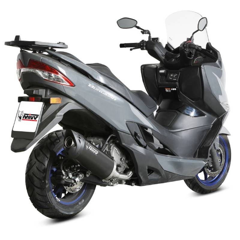 Escape Mivv Mover Negro SUZUKI BURGMAN-400 2022-2024