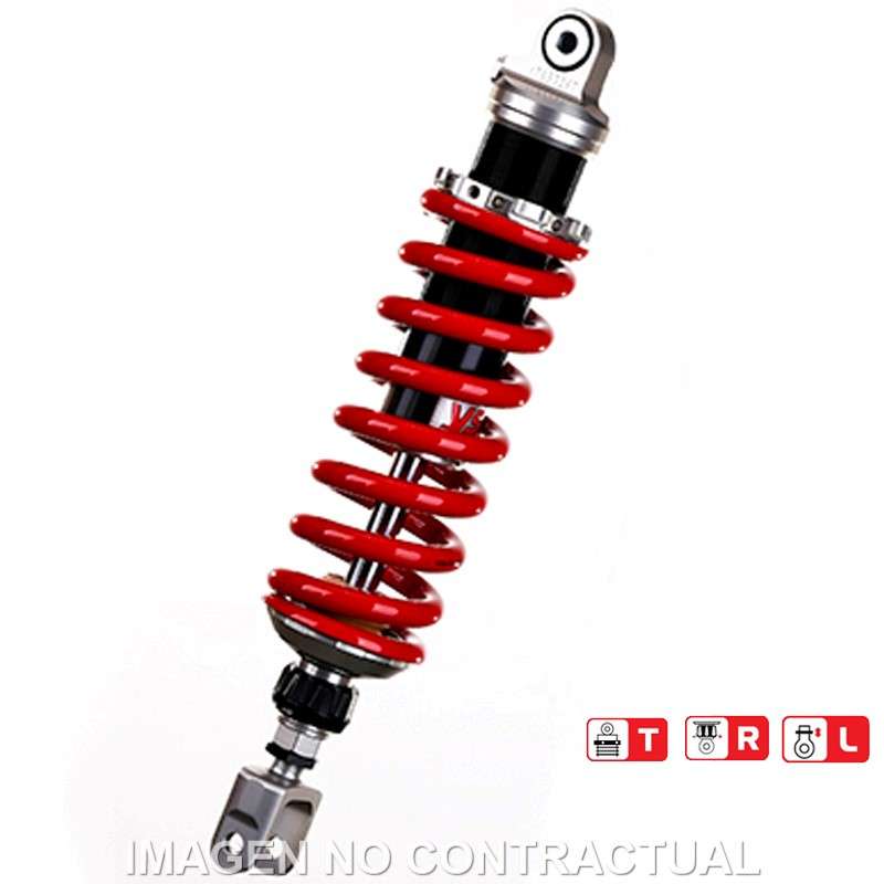 amortiguador trasero gas honda xr 400 r