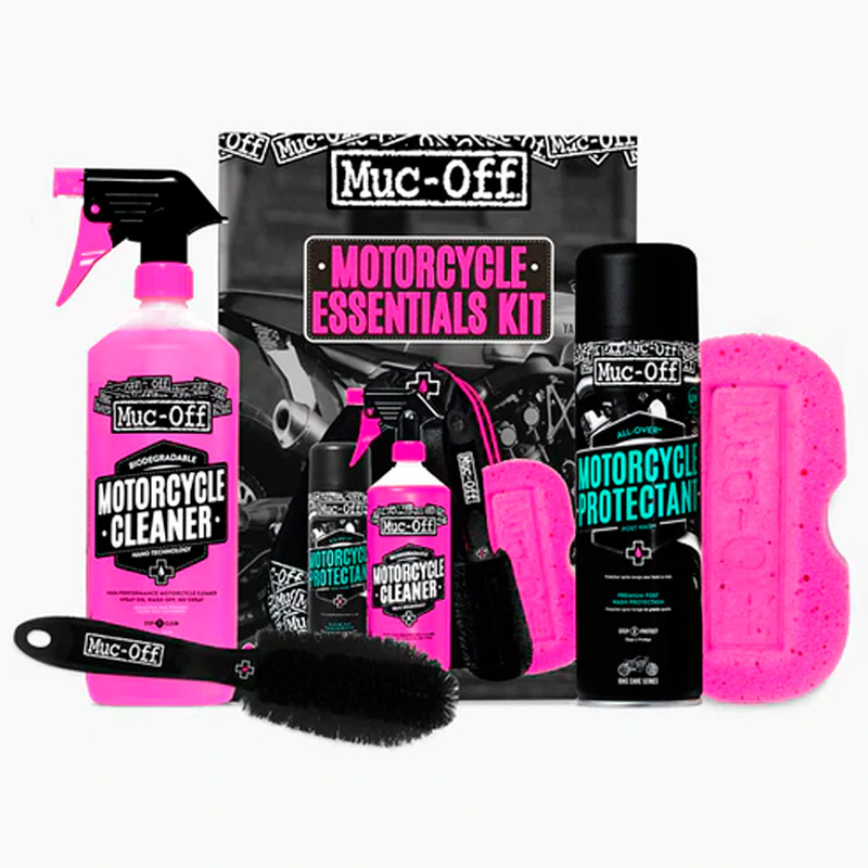 Kit limpieza 5 productos moto Muc-Off