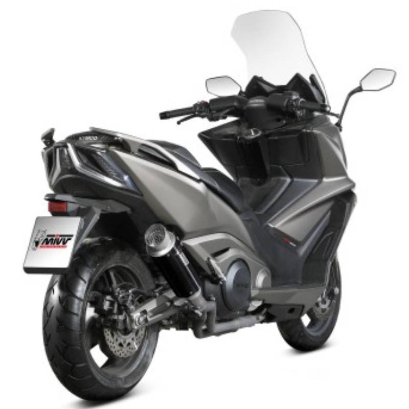 Escape Mivv GP-Pro Negro Kymco AK 550 2021-2024