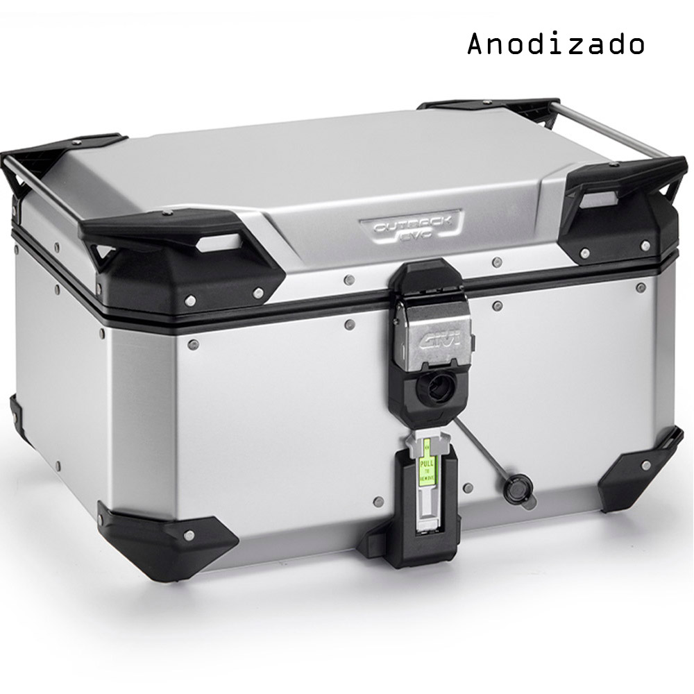 Baúl Givi 58l anodizado Trekker Outback Evo Smart SLR101 - 1 bombín
