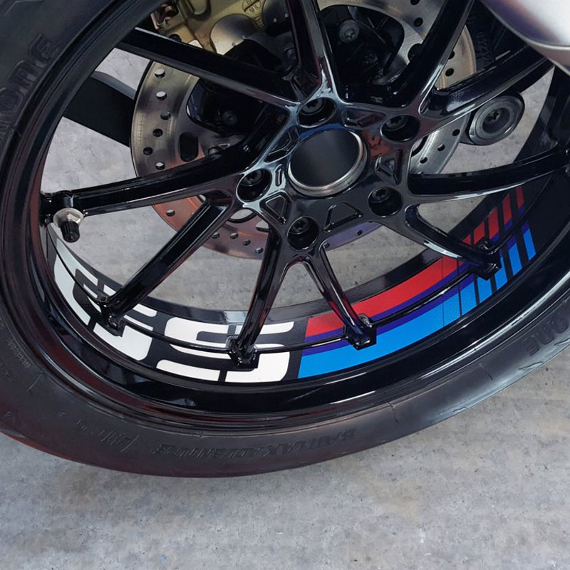 Pegatinas Para Depósito BMW R 1200 GS (2013-2016 LC) - Lateral, Color Gris (Pack De 2)