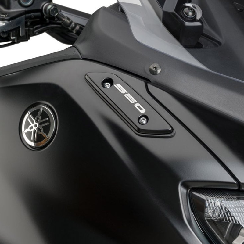 Tapas para agujeros de espejos retrovisores Yamaha T-MAX 560 22-24 Oro