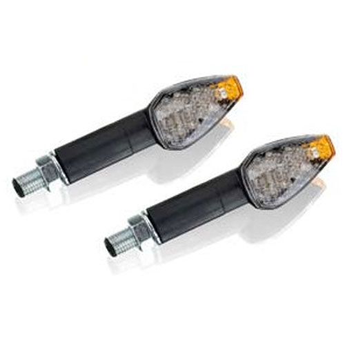 Intermitentes universales Peak Puig de brazo largo Negro para moto