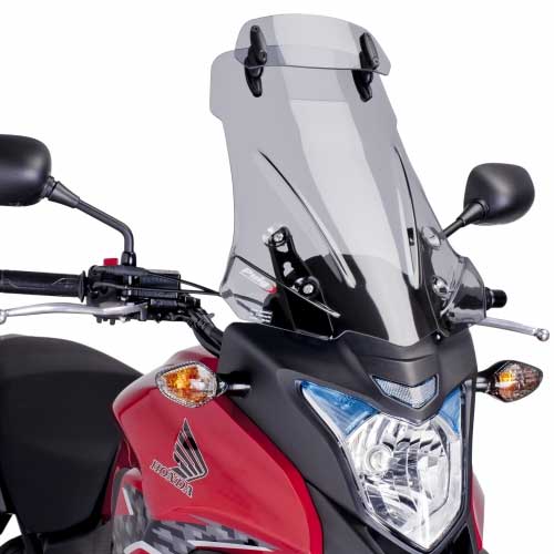 Cupula Touring ahumada con visera para Honda CB500X 2013-15