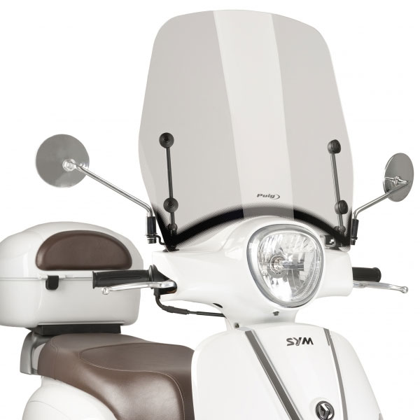 Parabrezza Scooter Puig Traffic Piaggio Liberty 50/125/150 11-13 Fumu00e8 Chiaro Cor