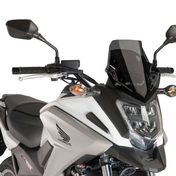 Cupula Parabrisas Honda NC750X 2016- diseño Racing de Puig Negro