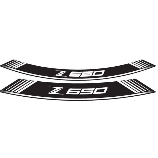 Tiras en arco especiales en Kawasaki Z650 2017-