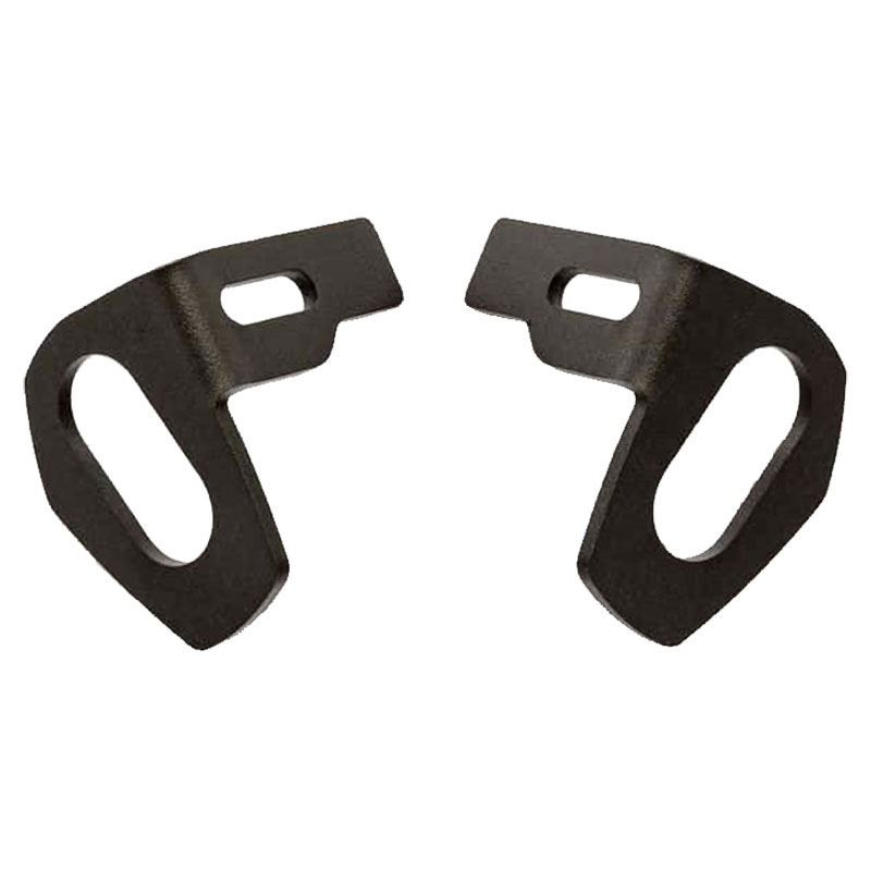 Soporte para intermitentes originales Puig acero negro Honda