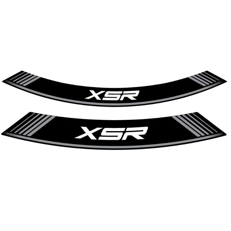 Adhesivo para llantas tiras en arco especiales en Yamaha XSR700