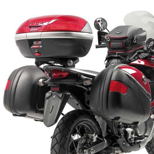 Soporte baul lateral moto HONDA XL700V TRANSALP 08-13
