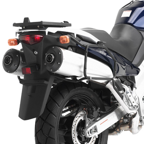 Soporte maleta lateral KAWASAKI KLV1000 SUZUKI DL1000V-STROM 02-11