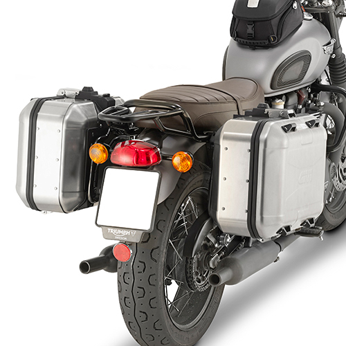 Portamaletas lateral maletas Givi Triumph Bonneville T120 16-