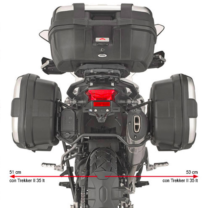 Portamaletas lateral Benelli TRK502 17-