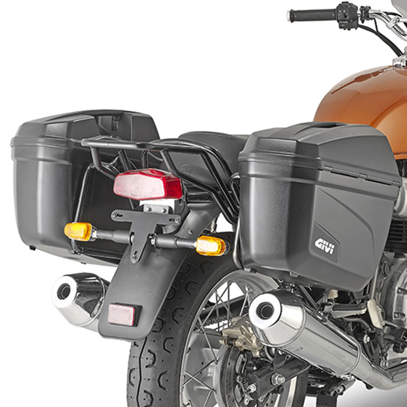 Soporte lateral maletas E22 Royal Enfield Interceptor