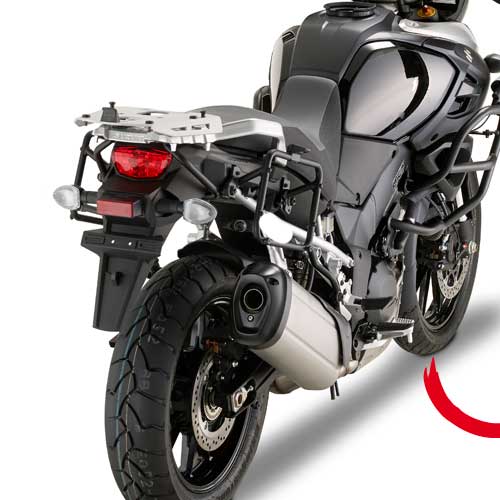 Portamaletas fijacion rapida Monokey SUZUKI V-STROM 1000 14- | Nilmoto
