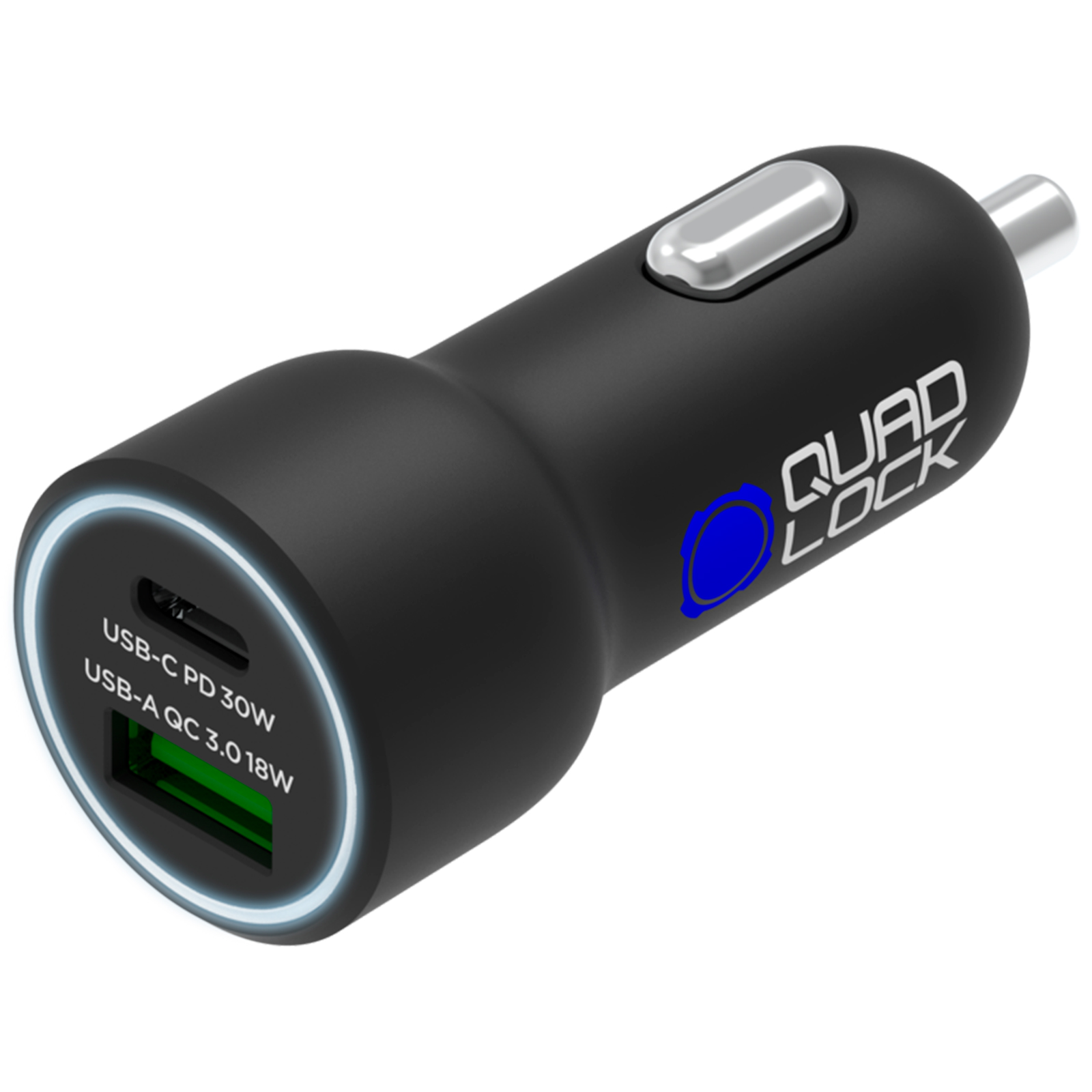 Adaptador doble para mechero Quad Lock