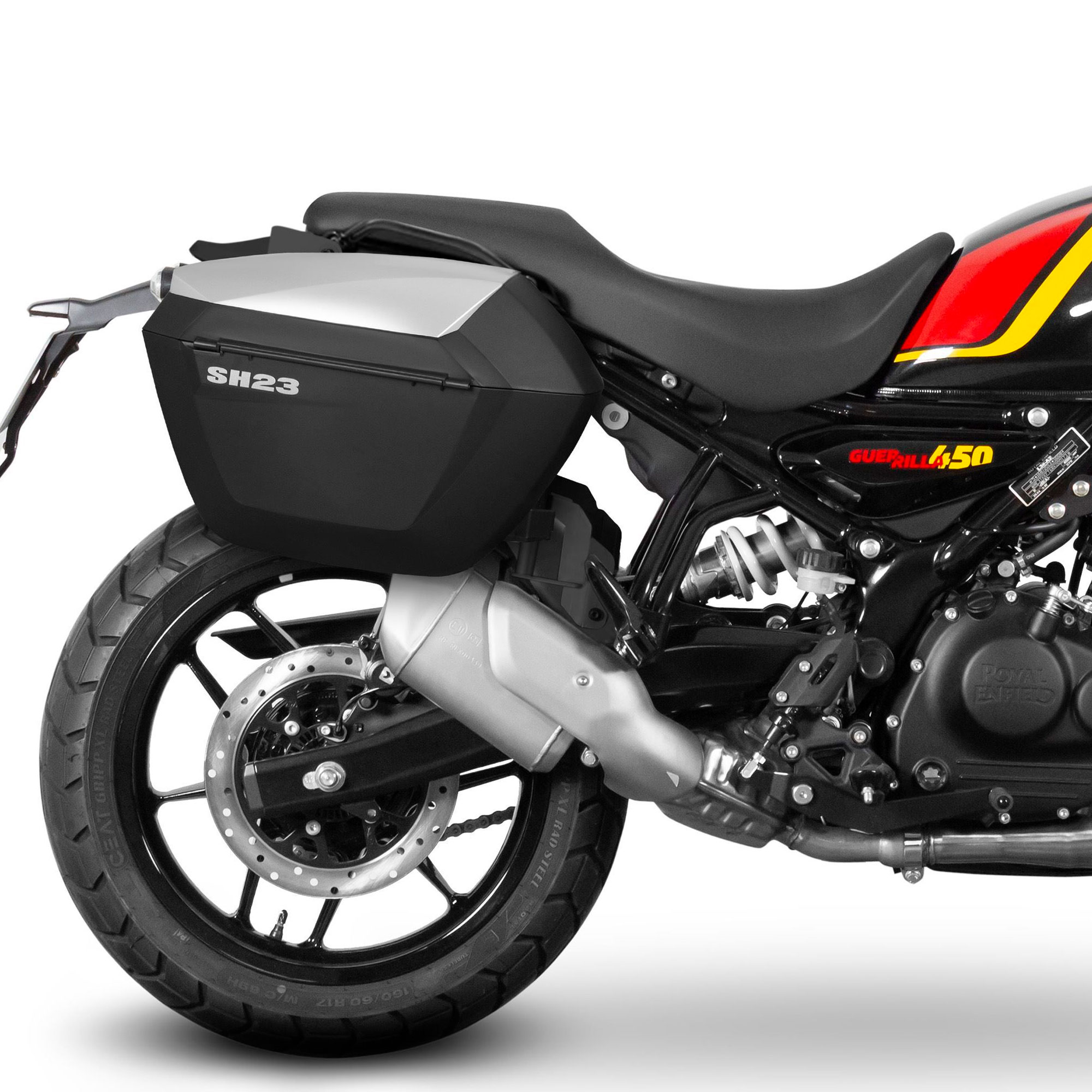 Fijacion 3P System maletas laterales Royal Enfield Guerrilla 450 24+