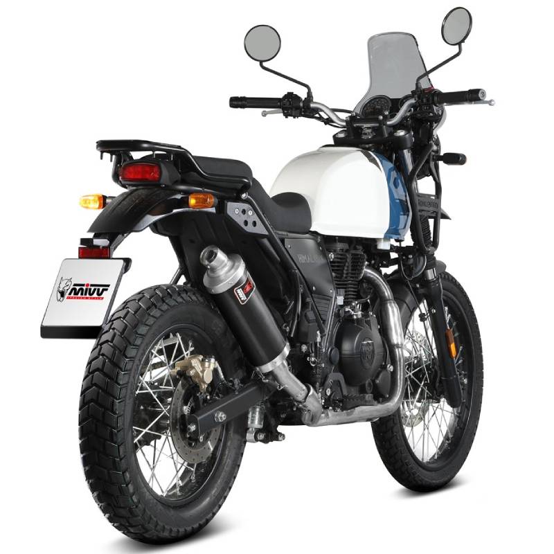 Escape Mivv Dakar Negro ROYAL ENFIELD Himalayan 2021-2023