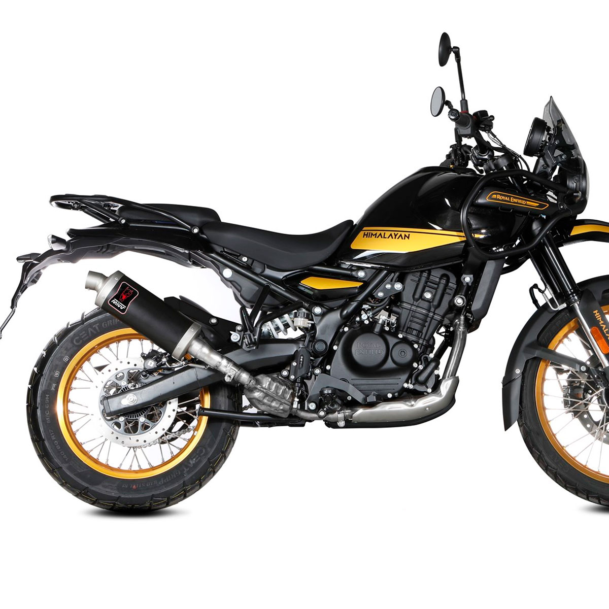 Escape Mivv Dakar negro Royal Enfield Himalayan 24+