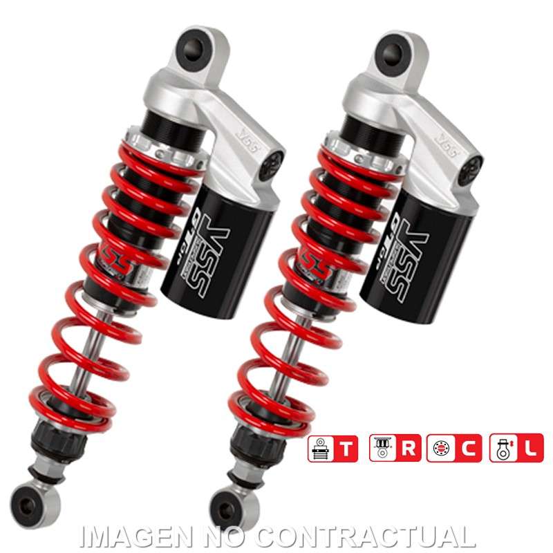 amortiguadores gas con botella suzuki gsx 1400